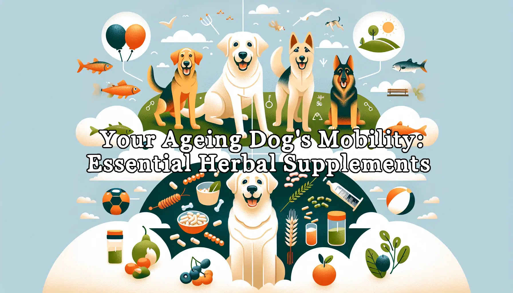 Guide to Support Your Ageing Dog's Mobility: Essential Supplements ...