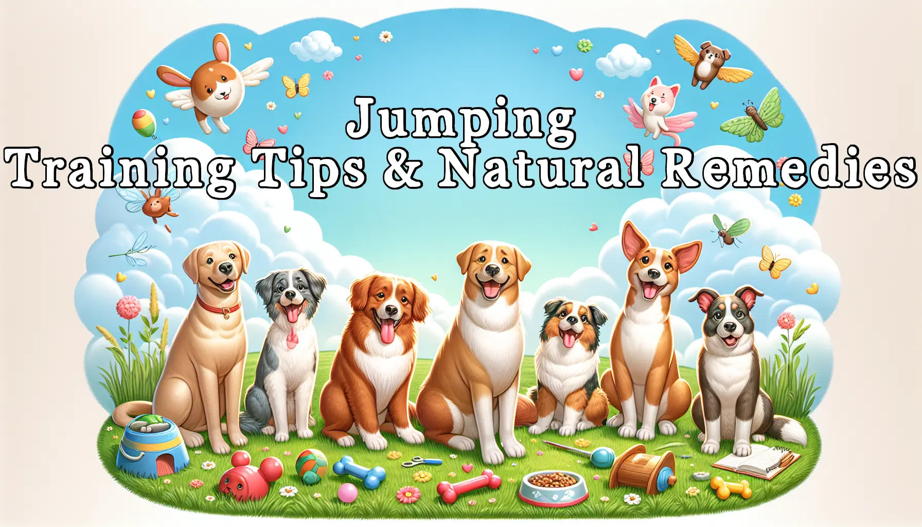 Jumping: Training Tips and Natural Remedies - Pets Calm Down