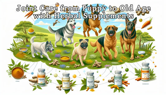 Mobility Health: Herbal Supplements for Joint Care from Puppies to Older Dogs