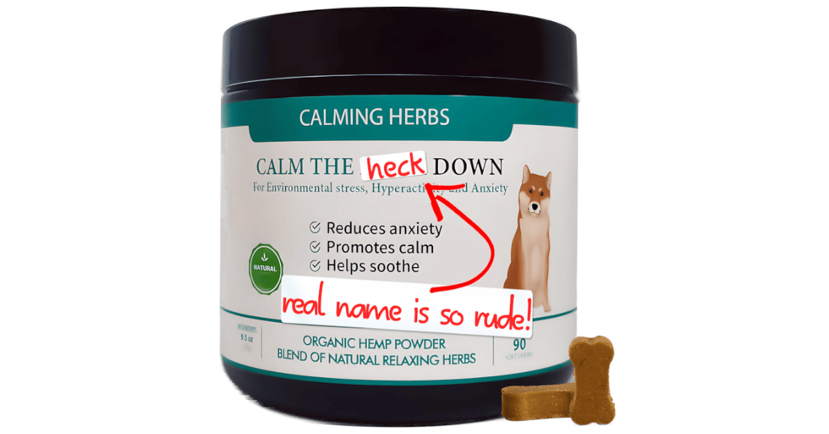 Pet organics calm 2024 down for cats