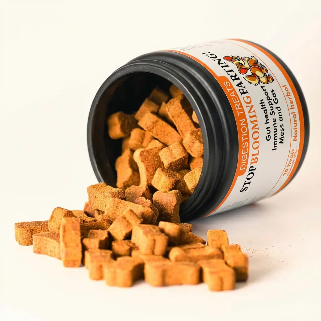 Stop Blooming Farting - Natural Digestion Dog Treats