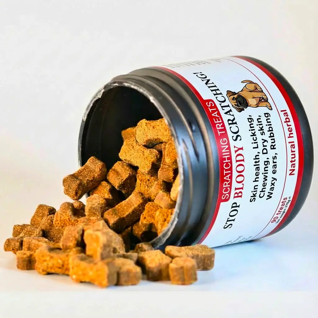 Stop Bloody Scratching – Natural Itching Dog Treats