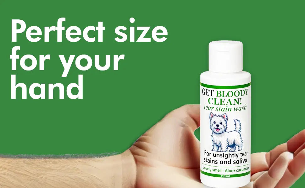 Tear Stain Remover. Gently Remove Eye Residue & Prevent Stains