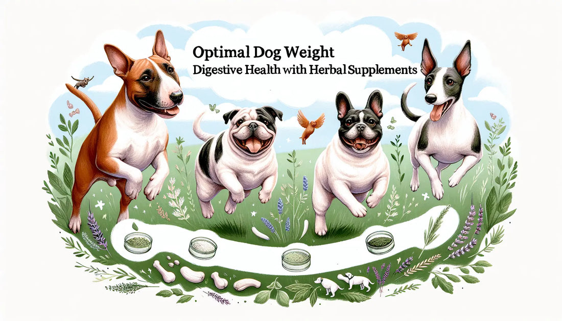 Dog Weight: Advocating Digestive Health with Herbal Supplements