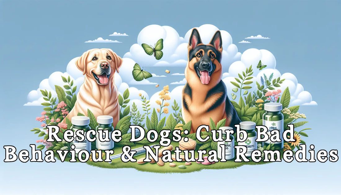 Rescue Dogs: Curb Bad Behaviour with Natural Remedies