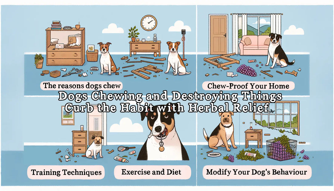 Dogs Chewing and Destroying Things: Herbal Remedies
