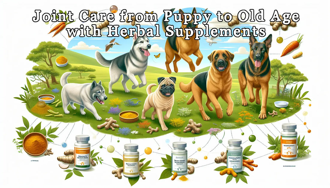 Mobility Health: Herbal Supplements for Joint Care from Puppies to Older Dogs 