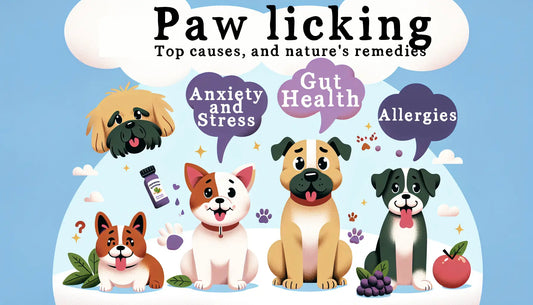 Unravelling Canine Woes: Paw Licking, Its Top Causes, and Nature's Remedy 