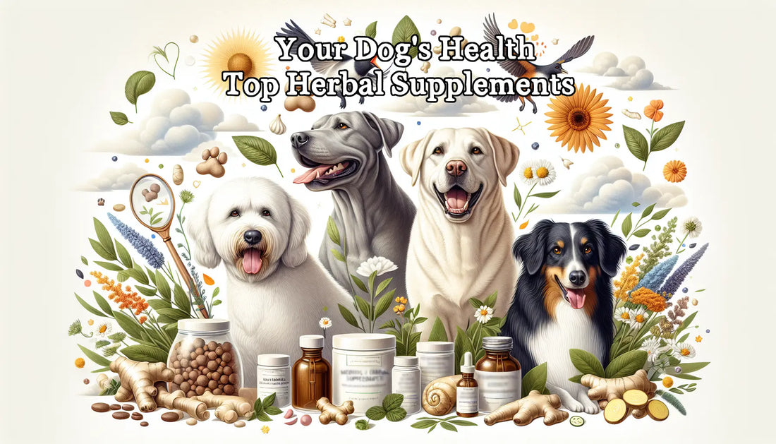 Dog Health: Herbal Supplements for Mobility, Skin, Temperament, and Digestive Health 