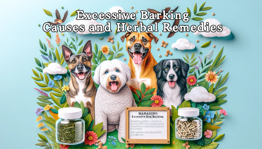 Excessive Dog Barking: Causes, Solutions, and Herbal Supplements