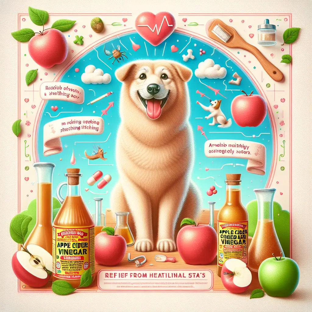 The Hidden Power of Apple Cider Vinegar: An Unlikely Helping Hand for your Dog's Itch!