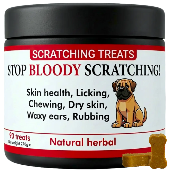Stop Bloody Scratching - Natural Itching Dog Treats