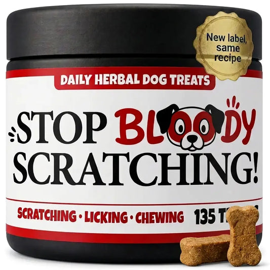 Stop Bloody Scratching - Natural Itching Dog Treats