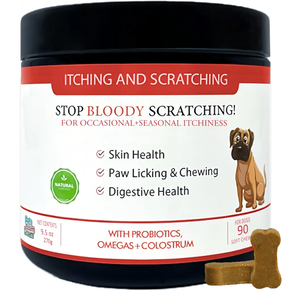 Help relieve top dog itching