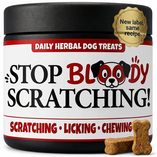 Stop Bloody Scratching - Natural Itching Dog Treats