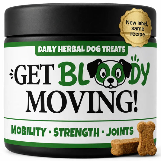 Get Bloody Moving - Natural Mobility Dog Treats