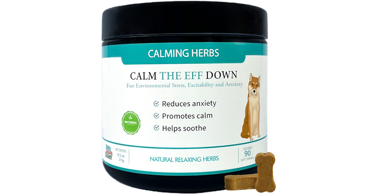 Calm the eff Down | Calming dog treats | Barking Stress Anxiety Fear ...